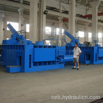 Awtomatikong Pabrika Hydrauliko Steel Scrap Metal Compactor
